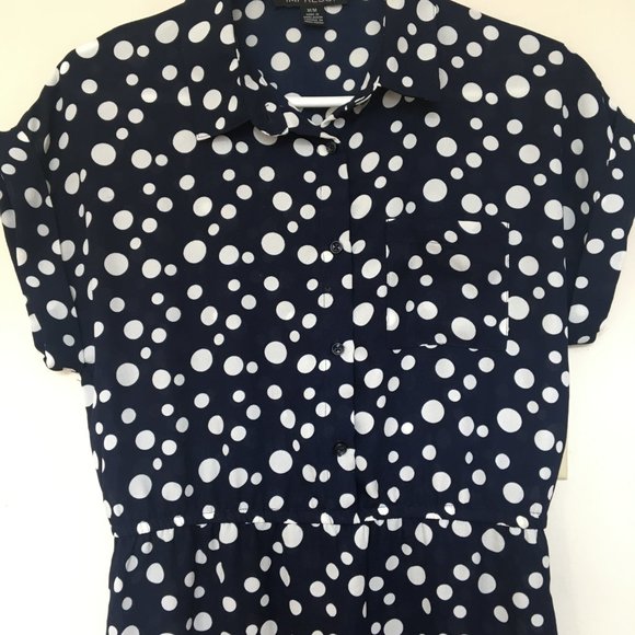 IMPRESS! Polka Dot Dress (Medium) Sleeveless Casual - Picture 7 of 8
